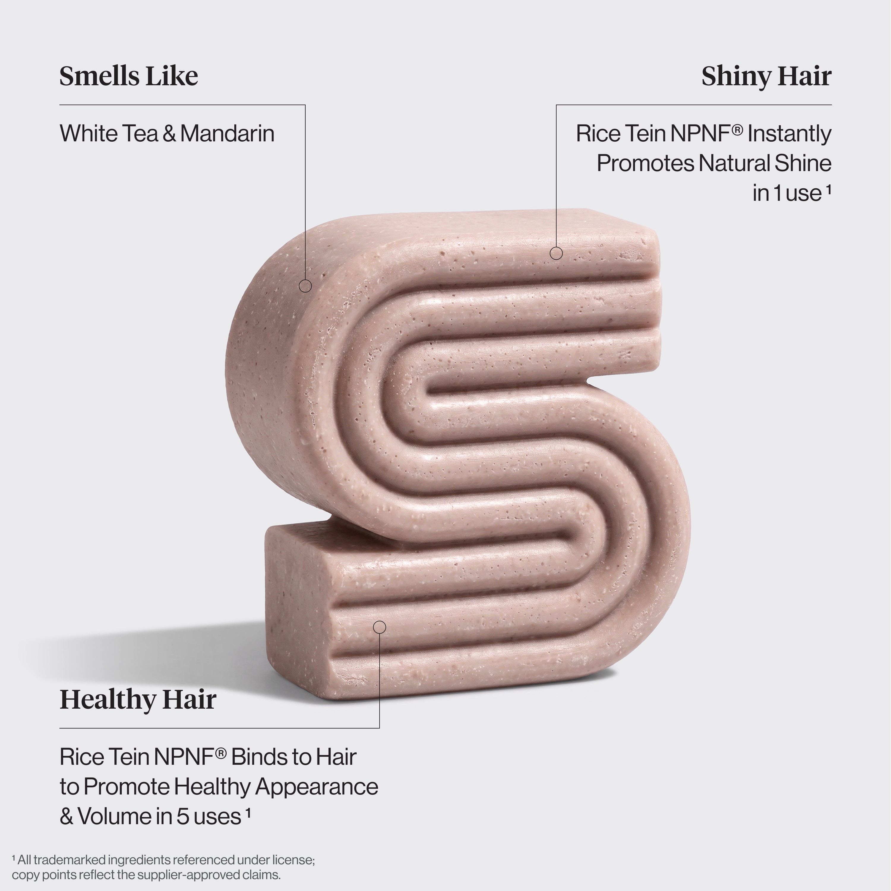 Rice Water Shampoo &amp; Conditioner Bar Combo for Hair Growth