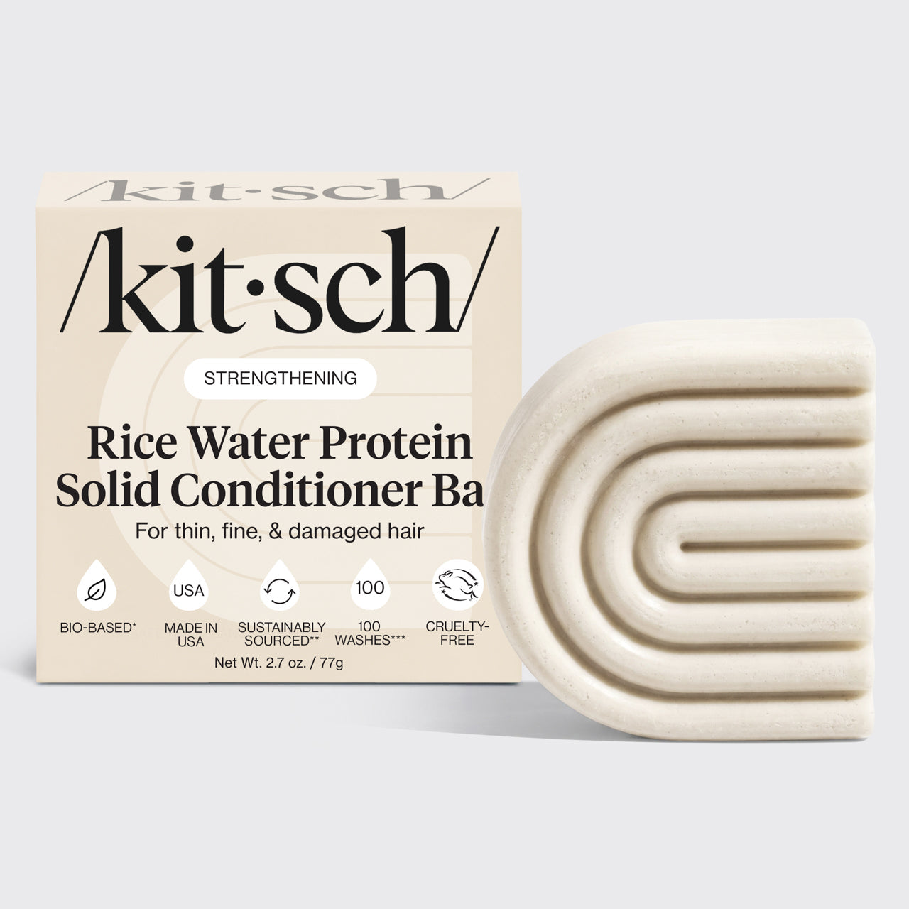 Rice Water Conditioner Bar for Hair Growth