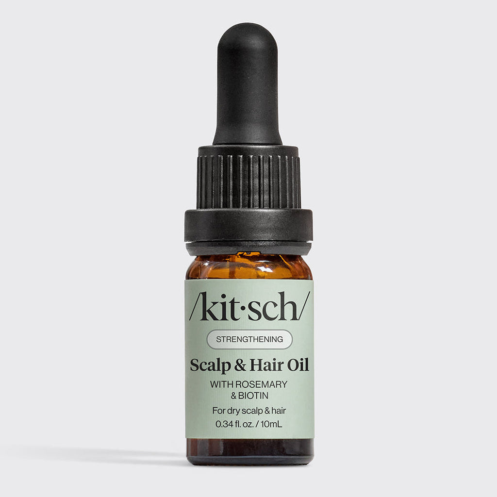 Strengthening Rosemary &amp; Biotin Scalp &amp; Hair Oil - 0.34fl oz./10mL