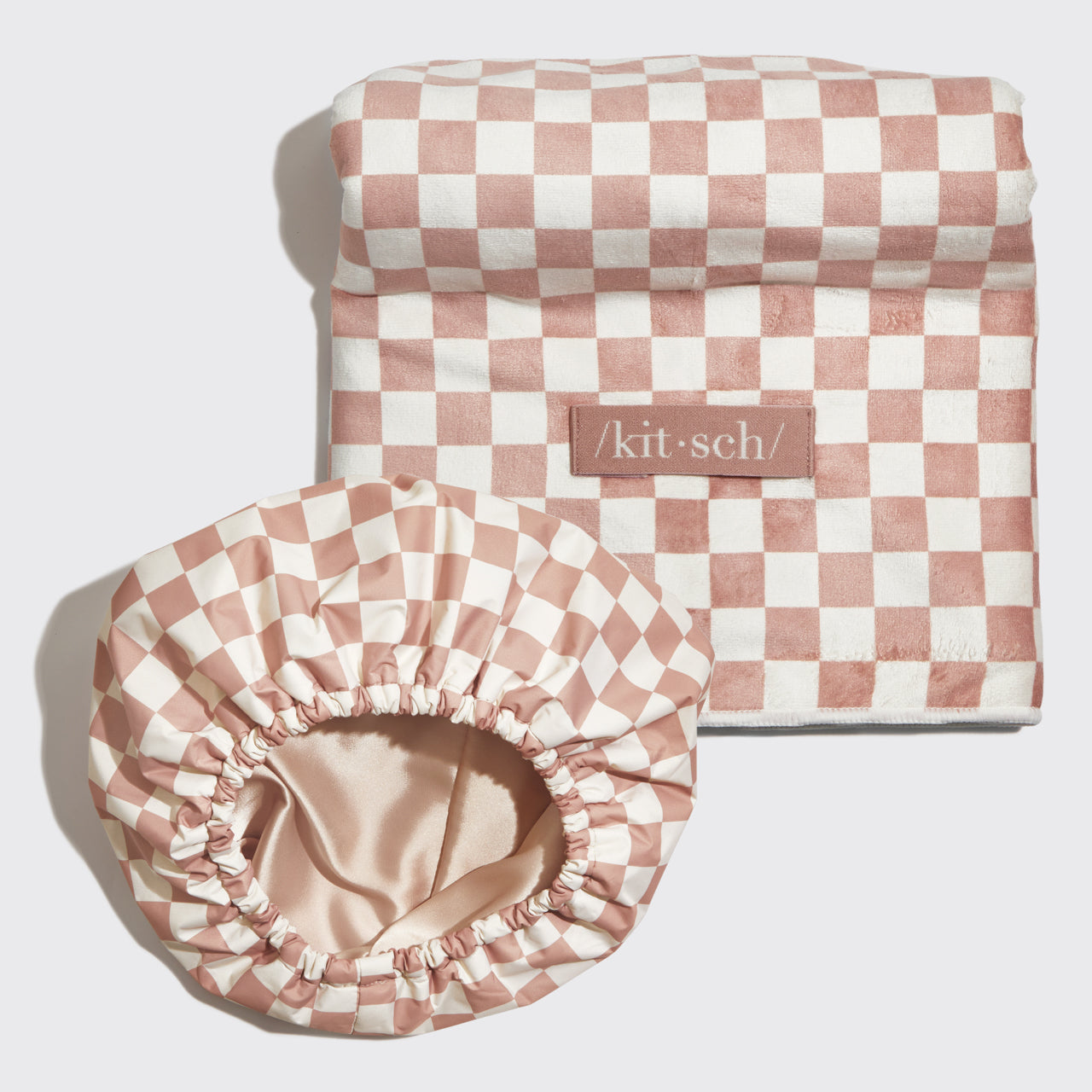 Flexi Shower Cap &amp; XL Hair Towel 2pc Set