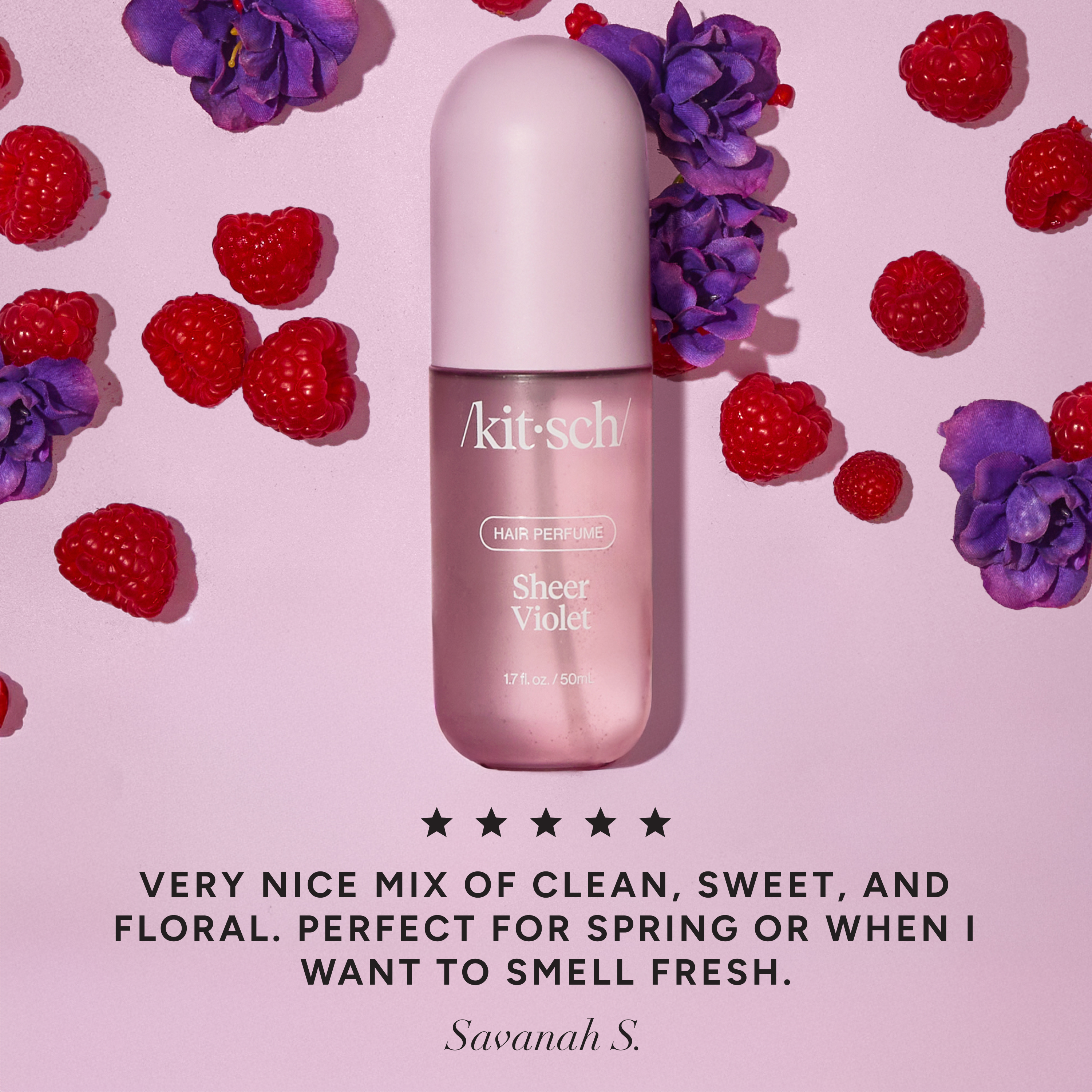 Garden Tea Party Duo: Warm Sugar &amp; Sheer Violet Hair Perfume