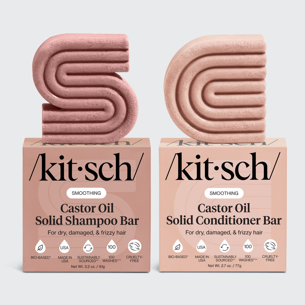 Castor Oil Nourishing Shampoo &amp; Conditioner Bar Combo