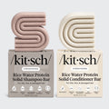 Rice Water Shampoo &amp; Conditioner Bar Combo for Hair Growth