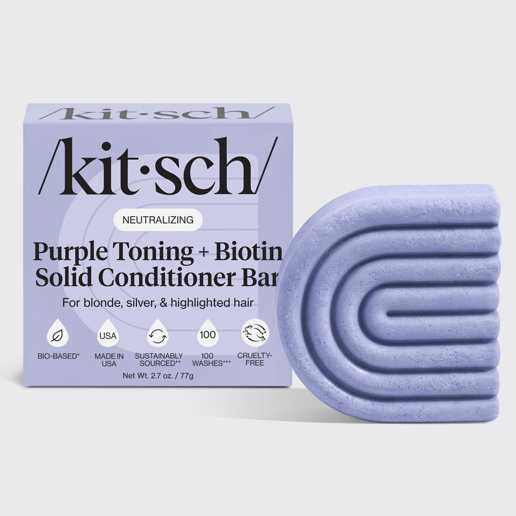 Purple Toning Conditioner Bar for Color-Treated &amp; Grey Hair