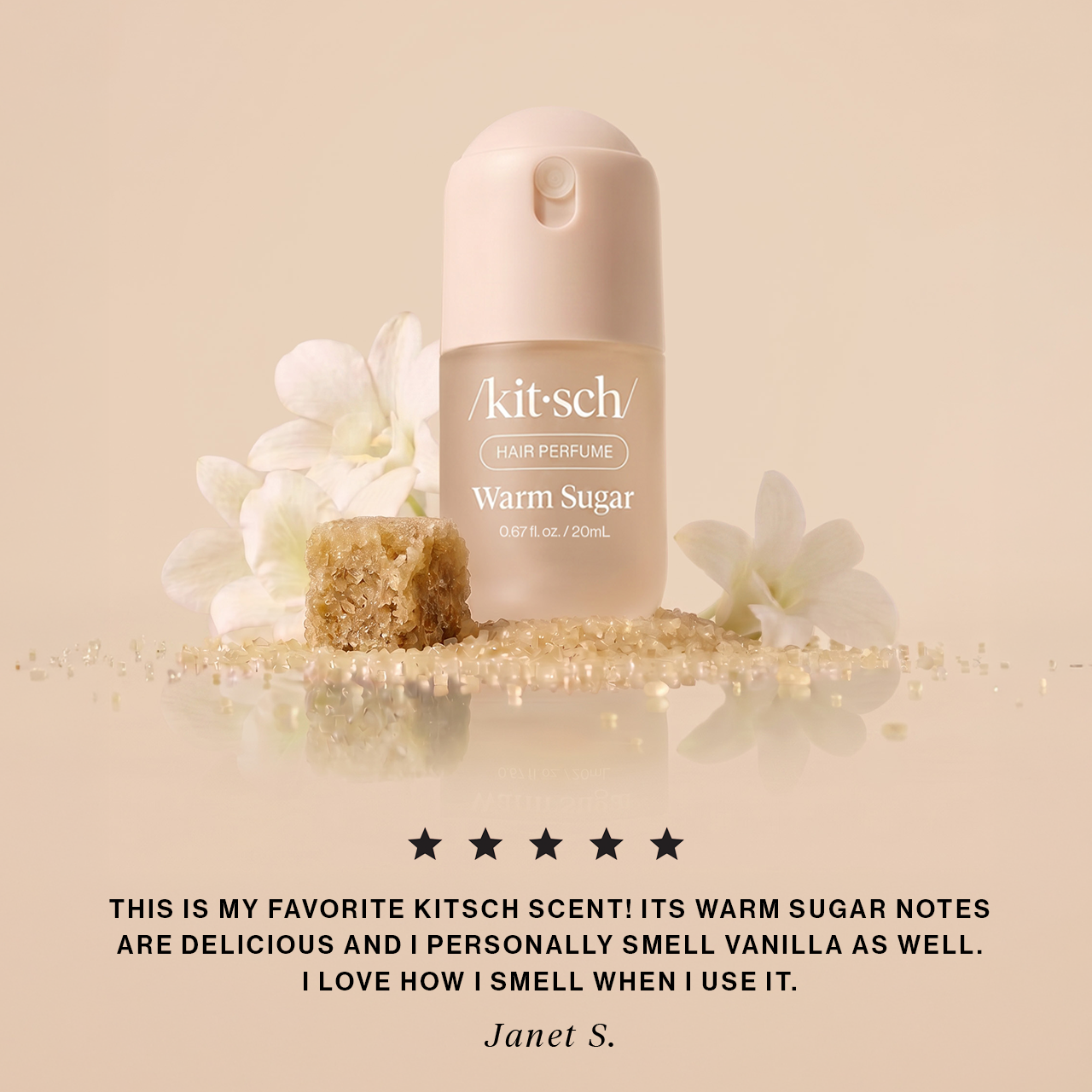Warm Sugar Mini Hair Perfume - 20 mL