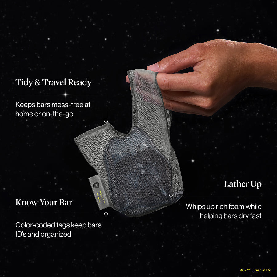 Star Wars™ &amp; Kitsch Body Bar Saver Bag - Darth Vader