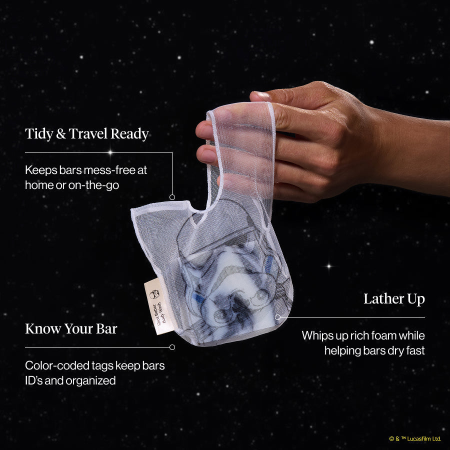 Star Wars™ &amp; Kitsch Body Bar Saver Bag - Stormtrooper
