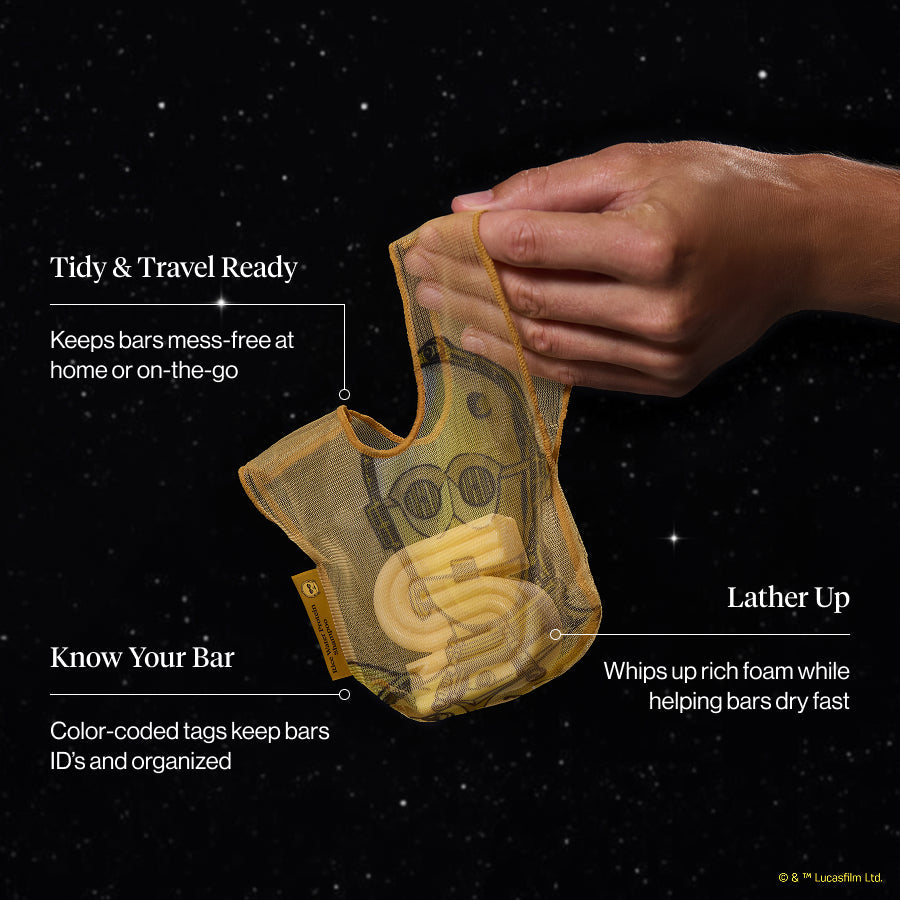 Star Wars™ &amp; Kitsch Conditioner Bar Saver Bag - R2-D2