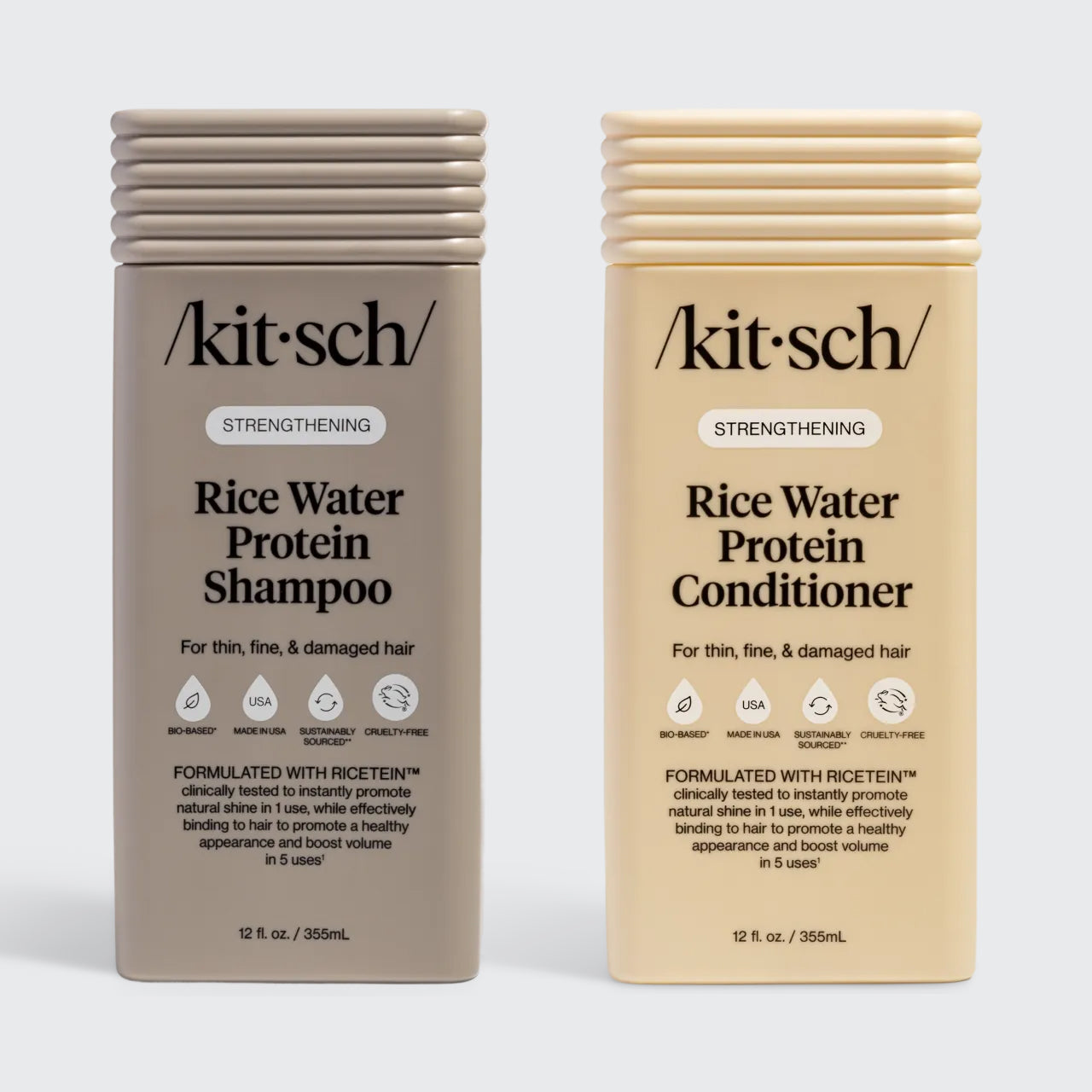Rice Water Shampoo &amp; Conditioner Combo for Hair Growth