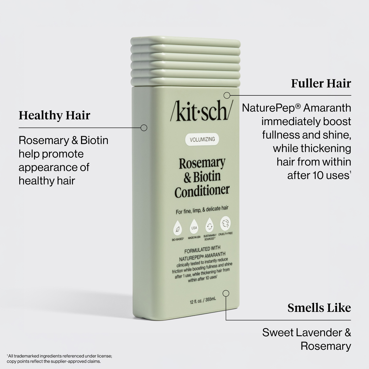 Rosemary &amp; Biotin Volumizing Shampoo &amp; Conditioner Combo