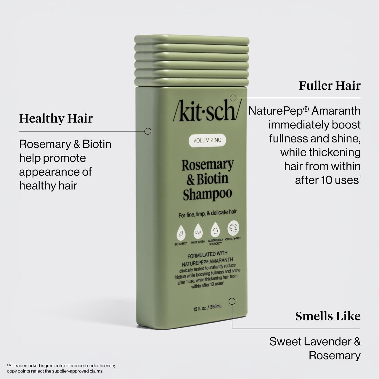 Rosemary &amp; Biotin Volumizing Shampoo &amp; Conditioner Combo