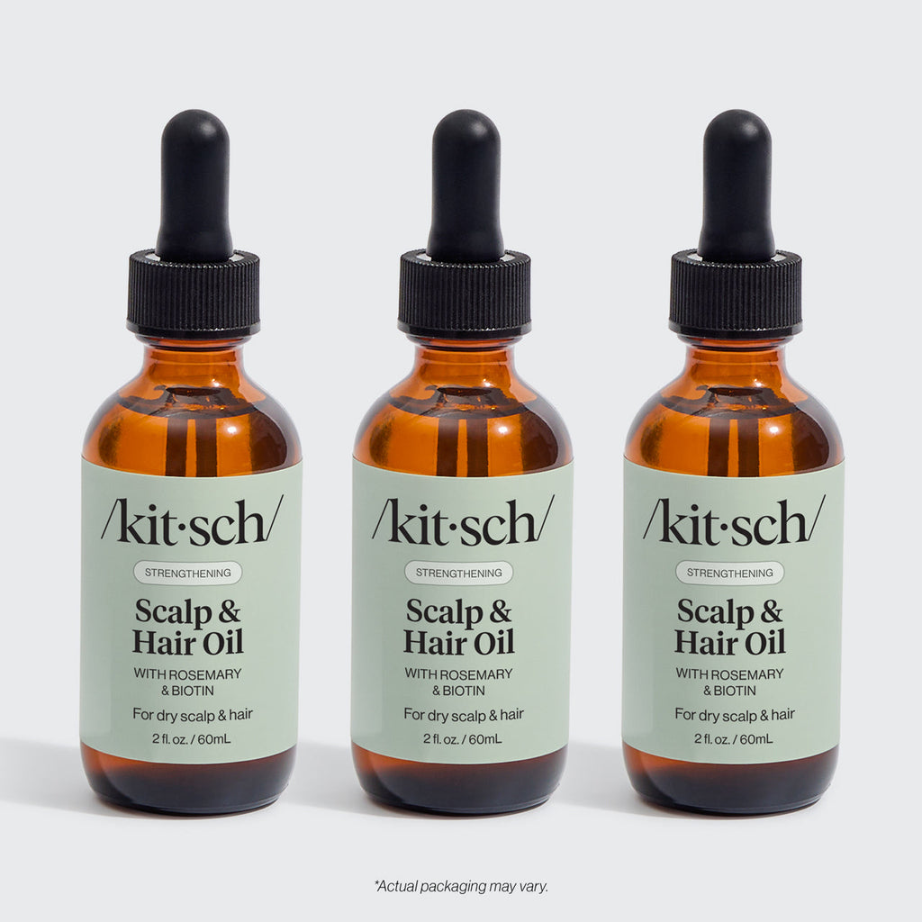 Strengthening Rosemary &amp; Biotin Scalp &amp; Hair Oil 3 Pack