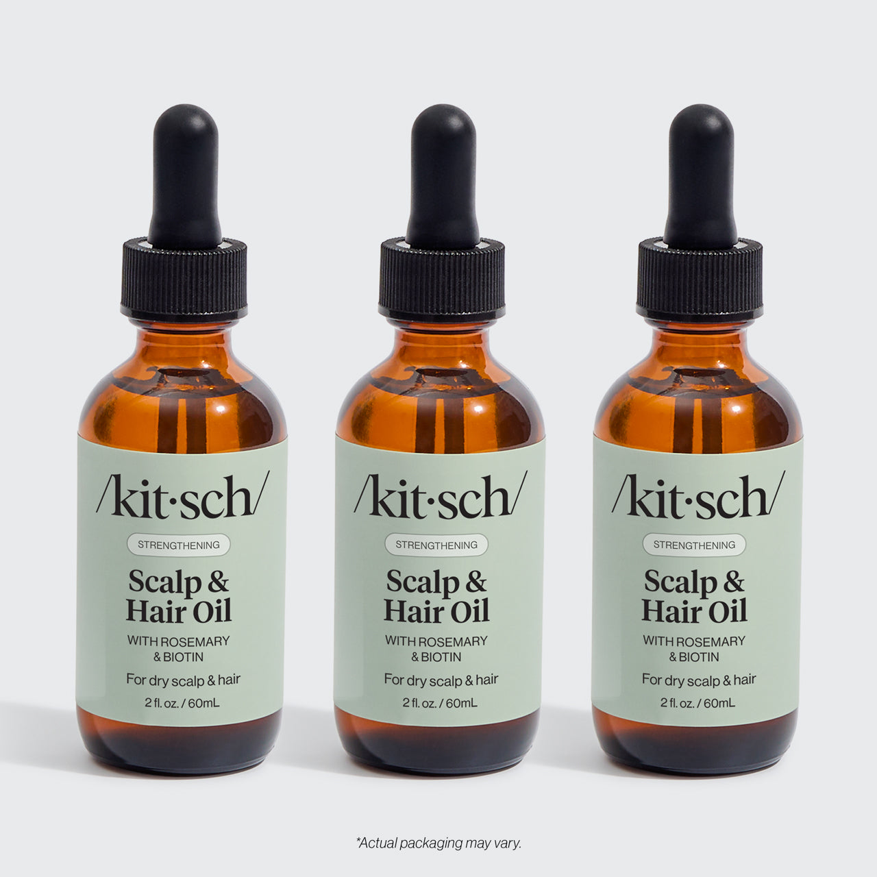 Strengthening Rosemary &amp; Biotin Scalp &amp; Hair Oil 3 Pack