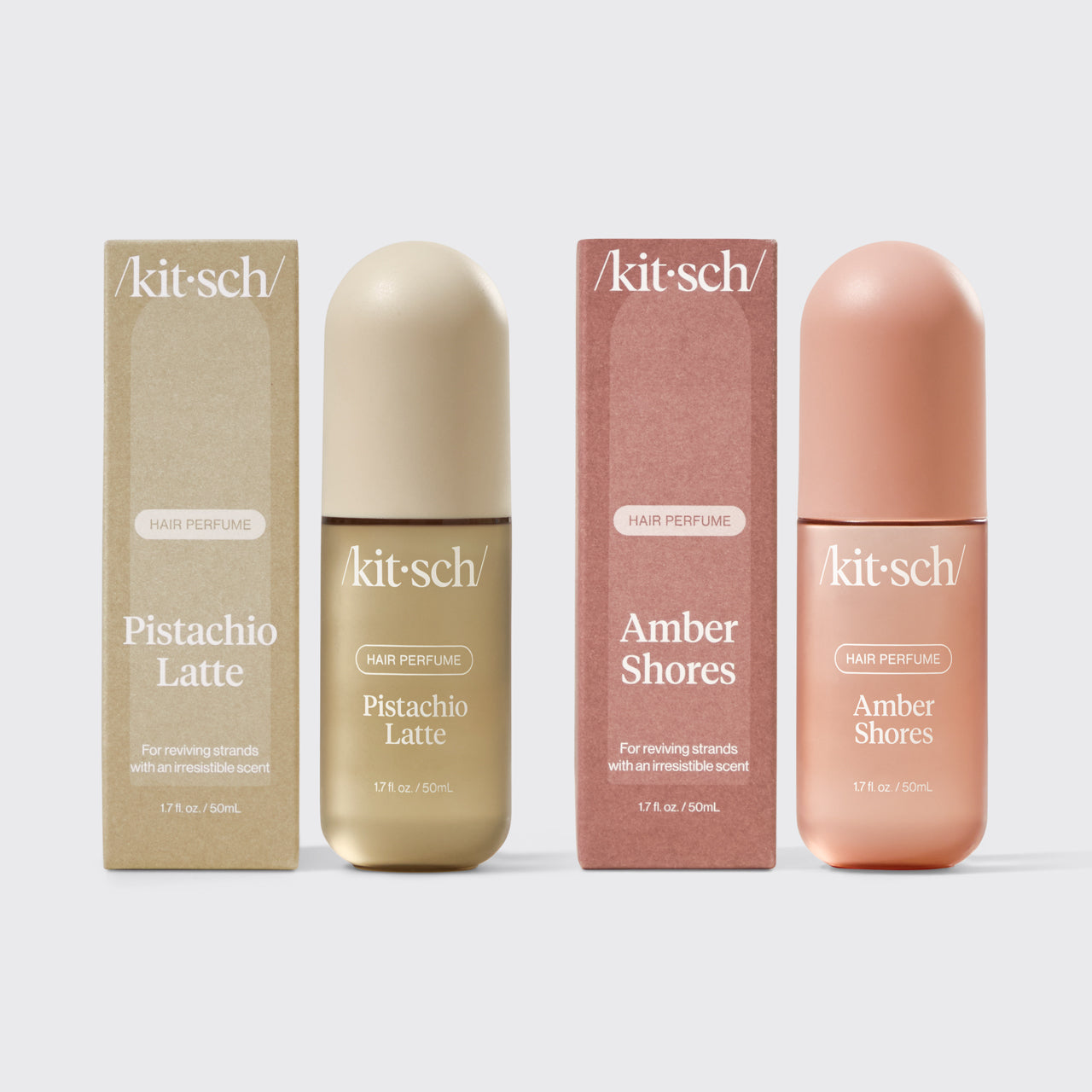 Seaside Latte Duo: Pistachio Latte &amp; Amber Shores Hair Perfume