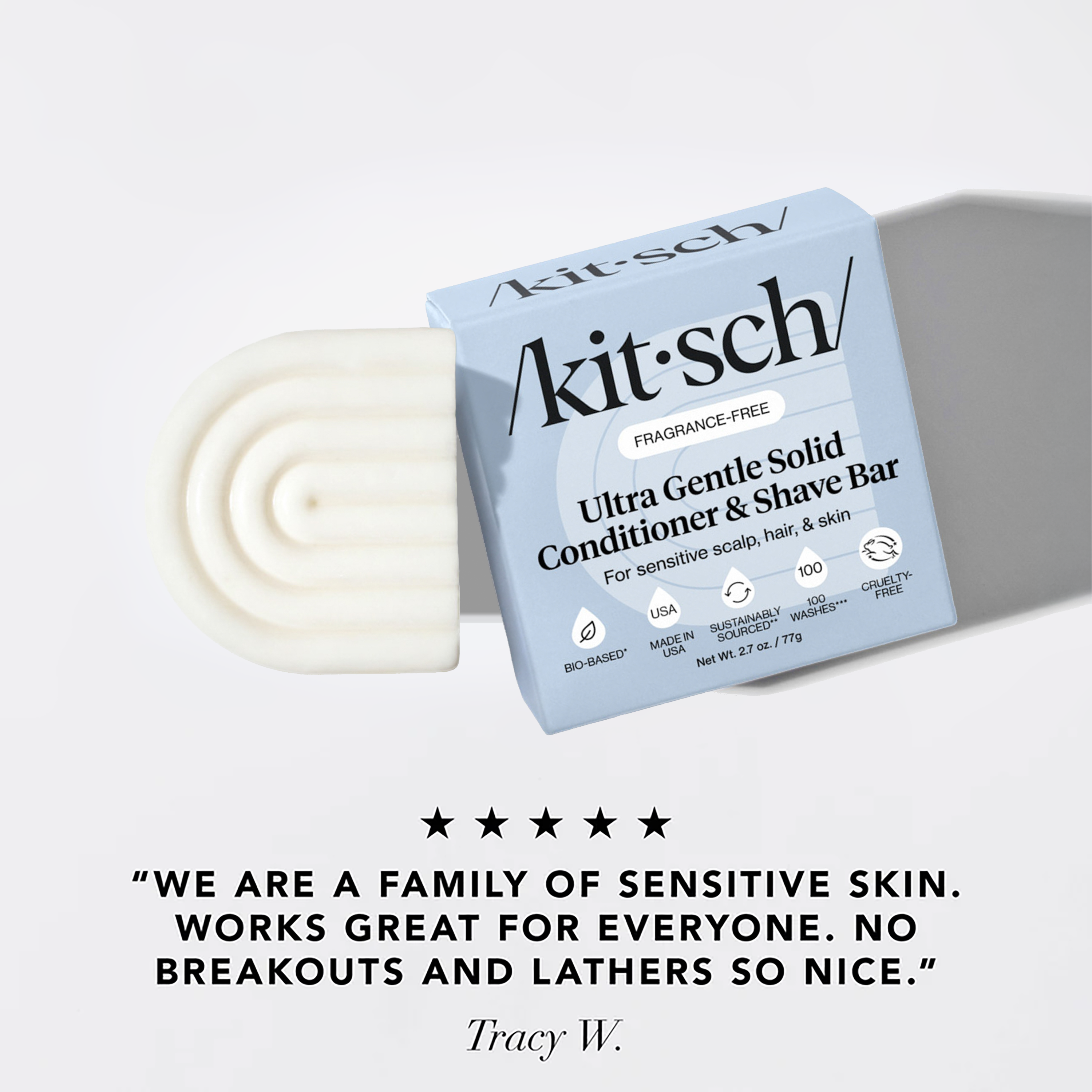 Ultra Sensitive Shampoo &amp; Conditioner Bar Combo