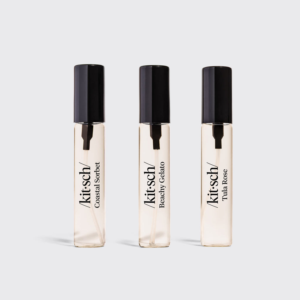Coastal Hair Perfume Trio Set - Tula Rose Beachy Gelato Coastal Sorbet