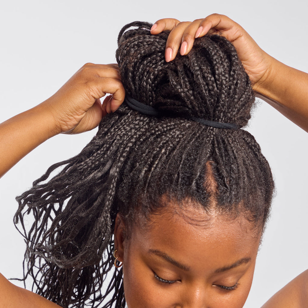 Black Thick Elastics 6pc Set