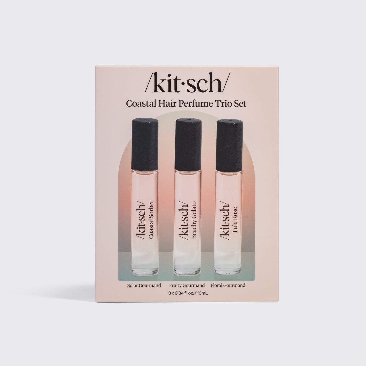 Coastal Hair Perfume Trio Set - Tula Rose Beachy Gelato Coastal Sorbet