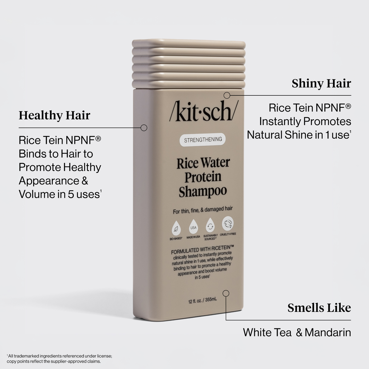 Rice Water Shampoo &amp; Conditioner Combo for Hair Growth